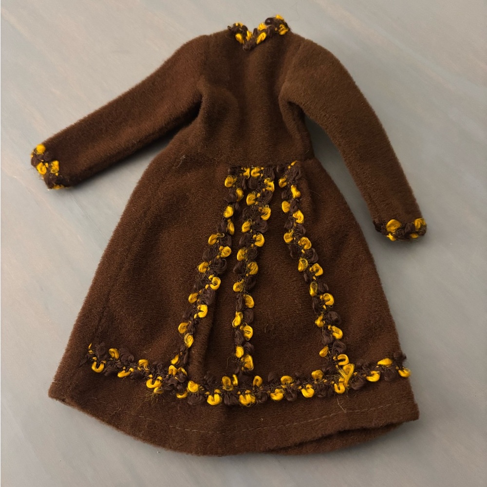 Vintage brown tressy doll dress ⭐️ 3 FOR $20!